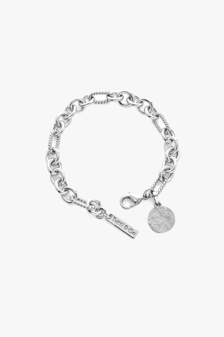 CREST BRACELET SILVER