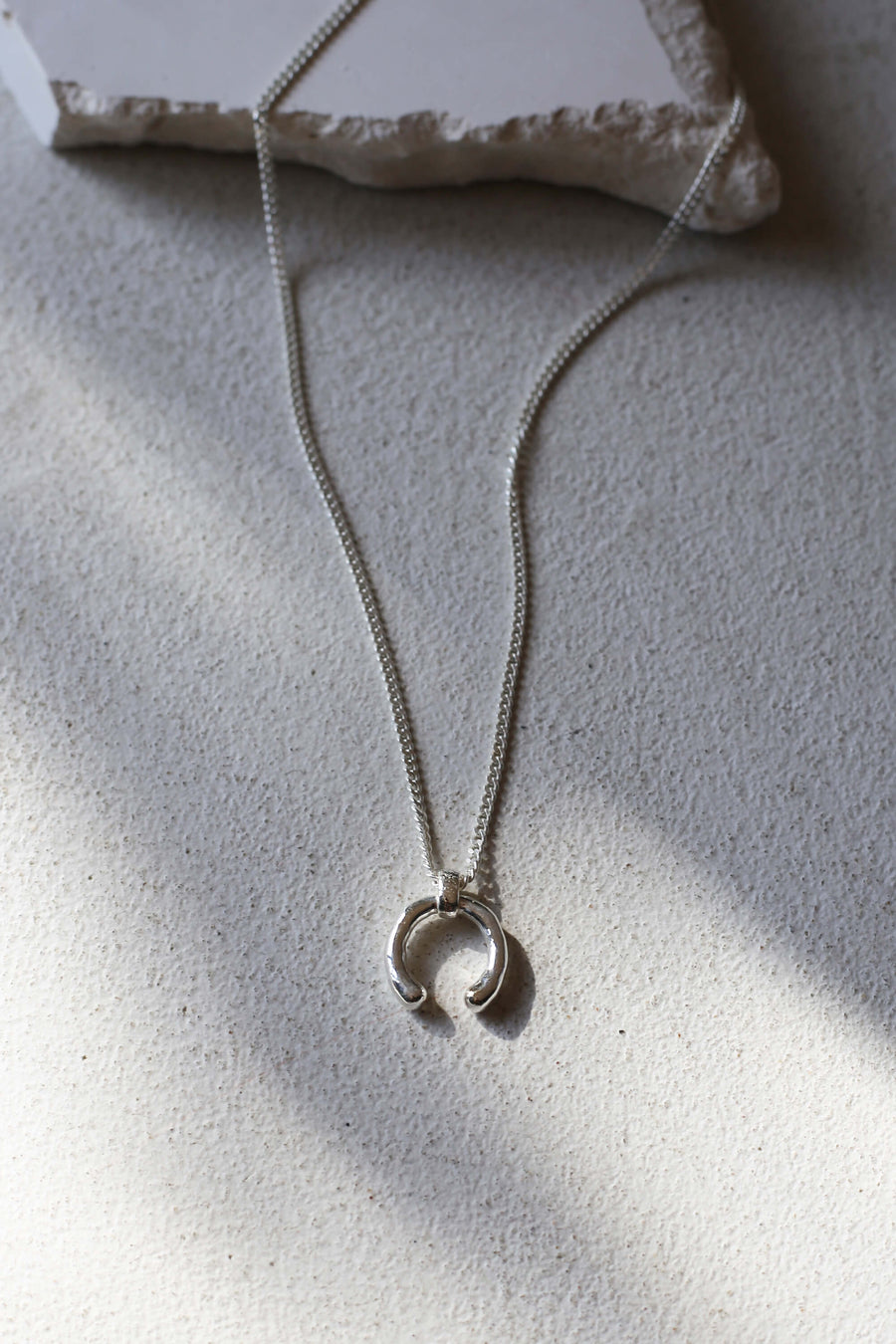 DEW NECKLACE SILVER