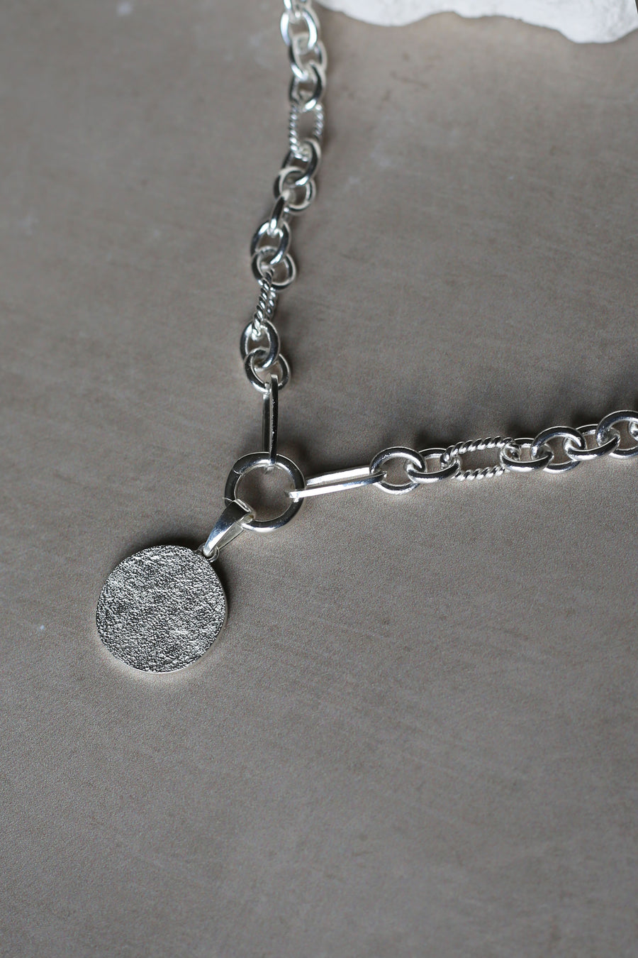 DUNE NECKLACE SILVER