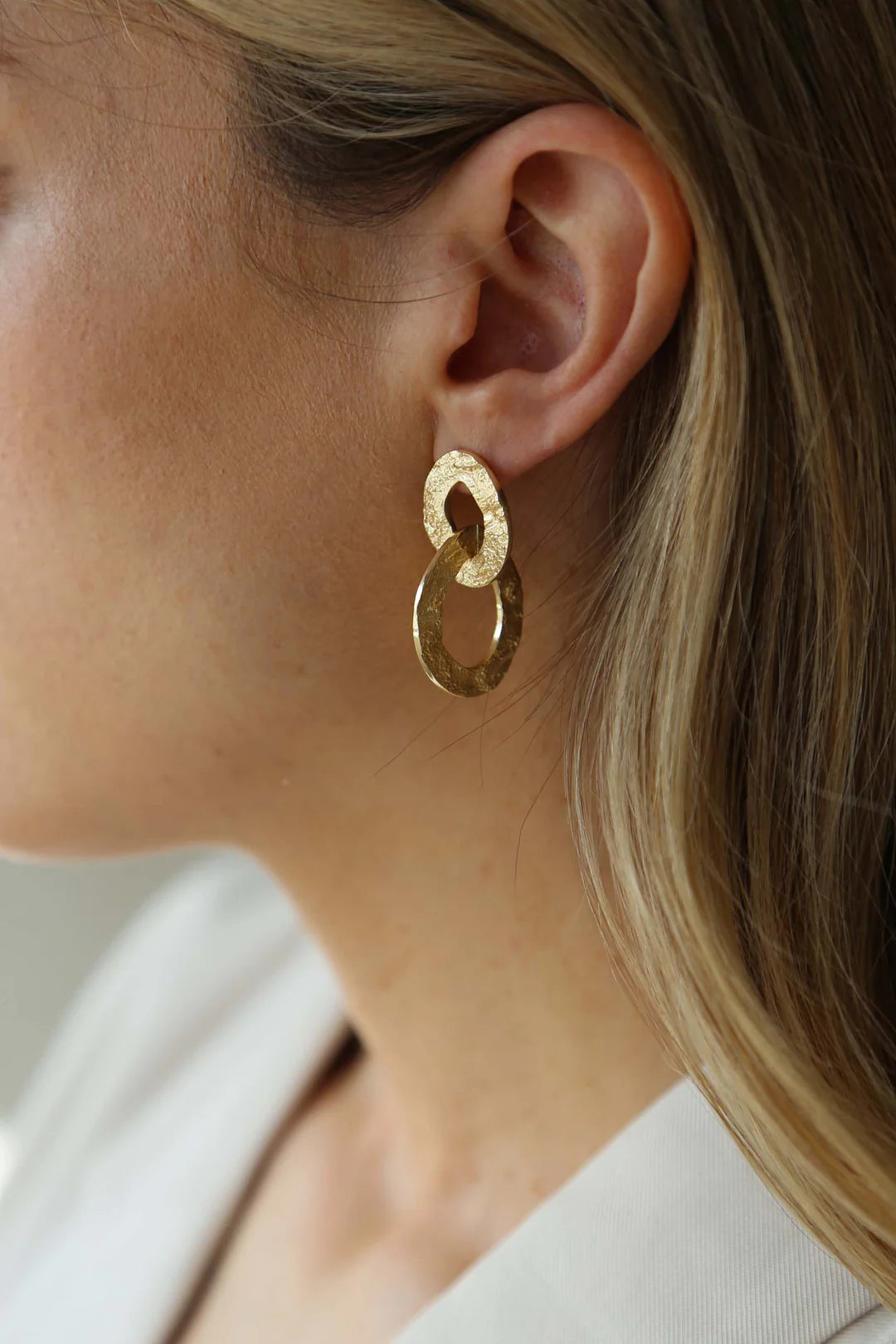 FALL EARRINGS GOLD