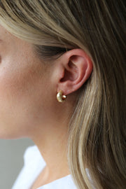 CAST EARRINGS GOLD