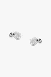 SHELL EARRINGS SILVER