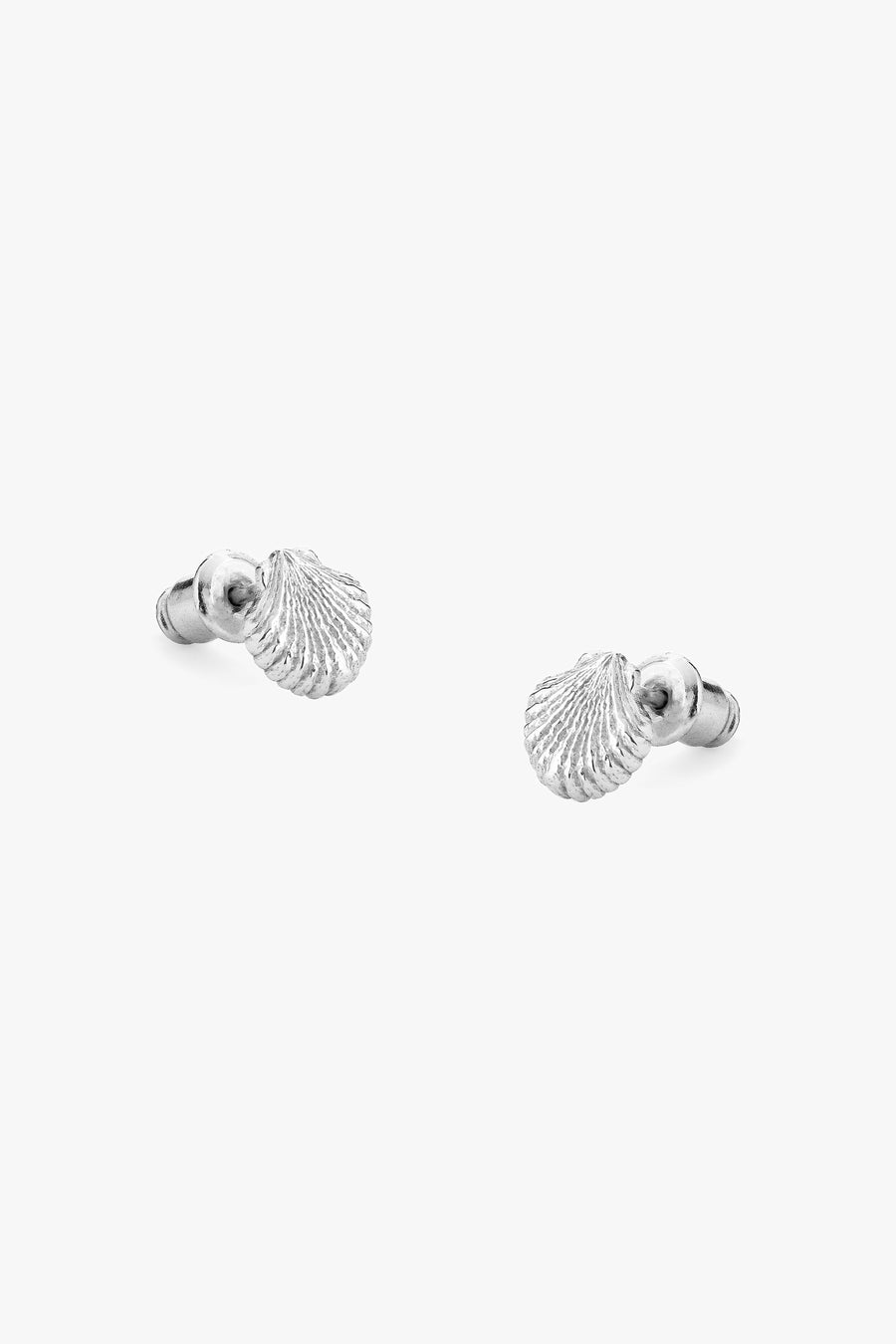 SHELL EARRINGS SILVER