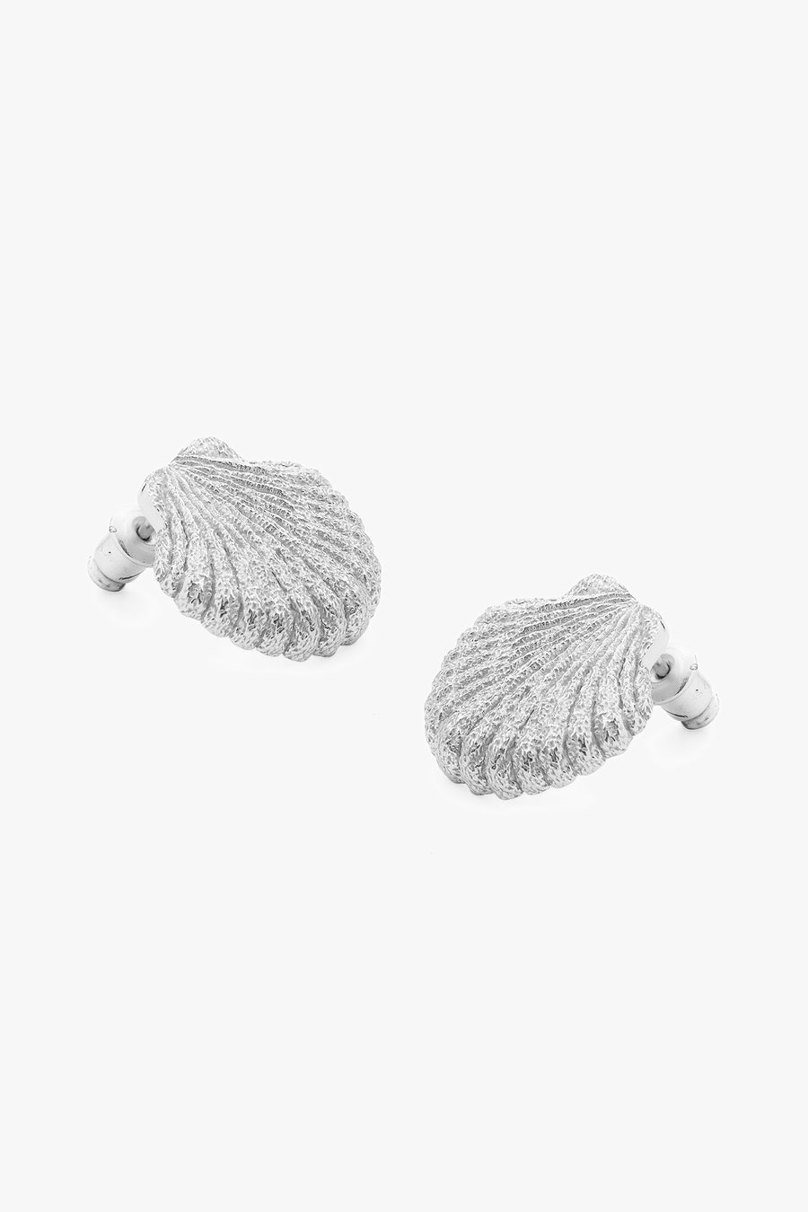 SEASHELL EARRINGS SILVER