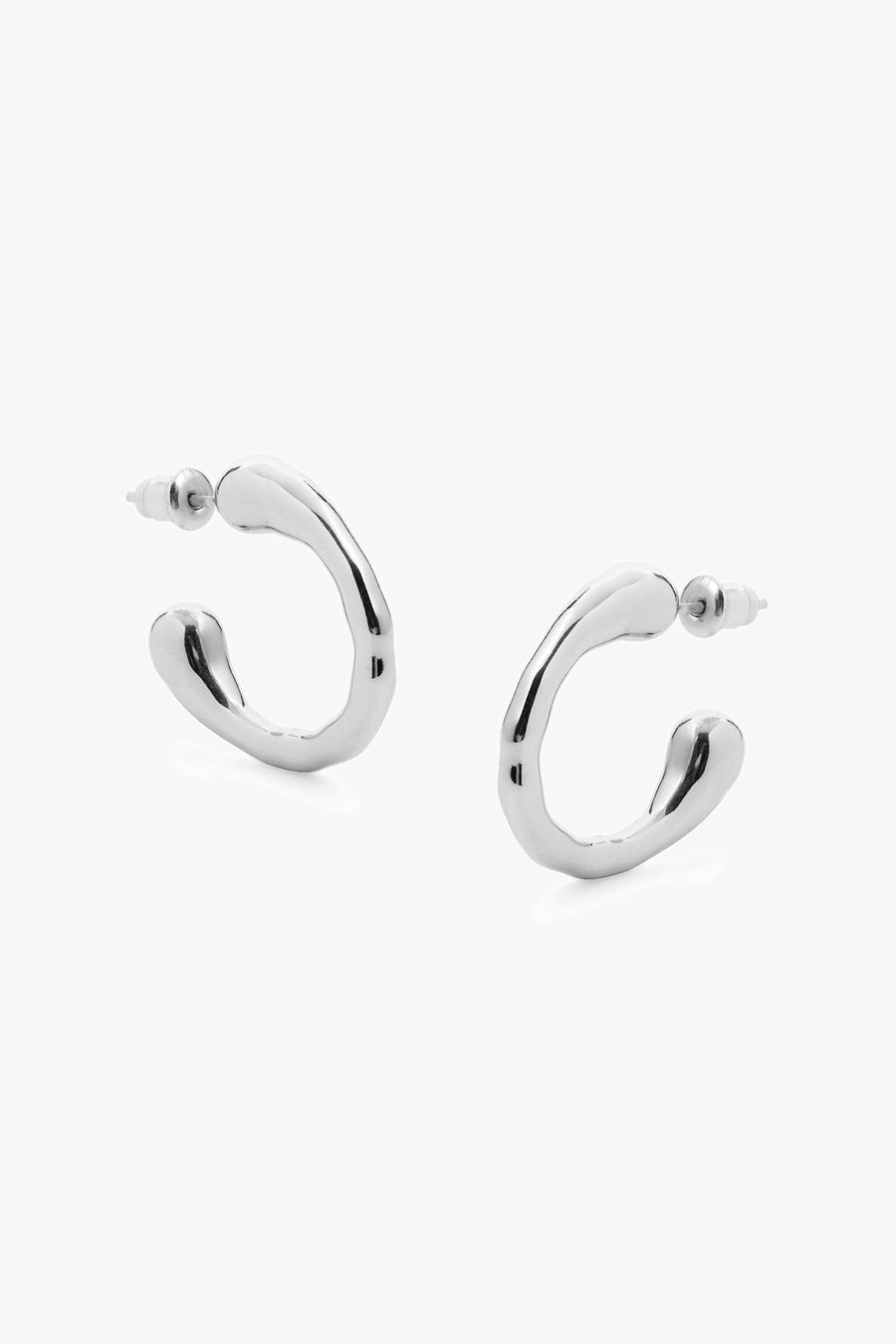 DEW EARRINGS SILVER