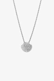 SHELL NECKLACE SILVER