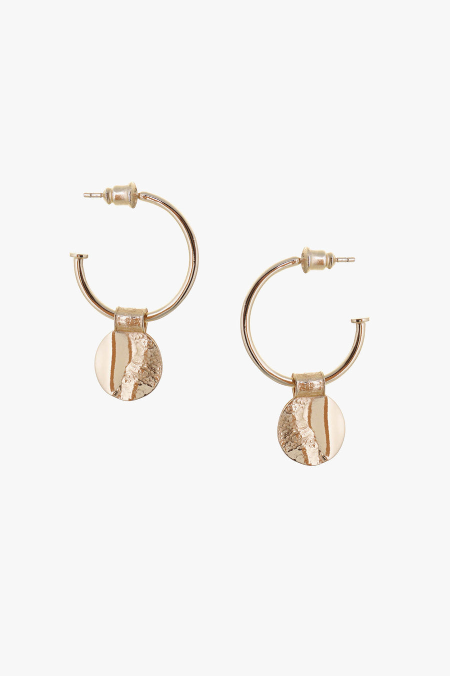 COIN EARRINGS GOLD